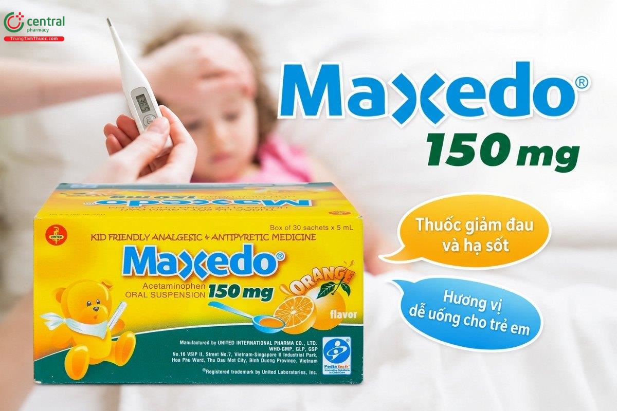 Tác dụng của thuốc Maxedo 150mg