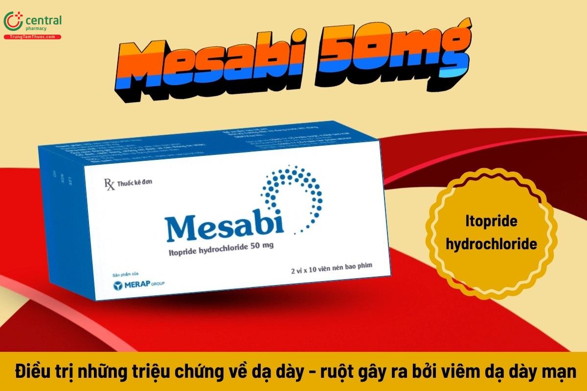 Tác dụng của thuốc Mesabi 50mg