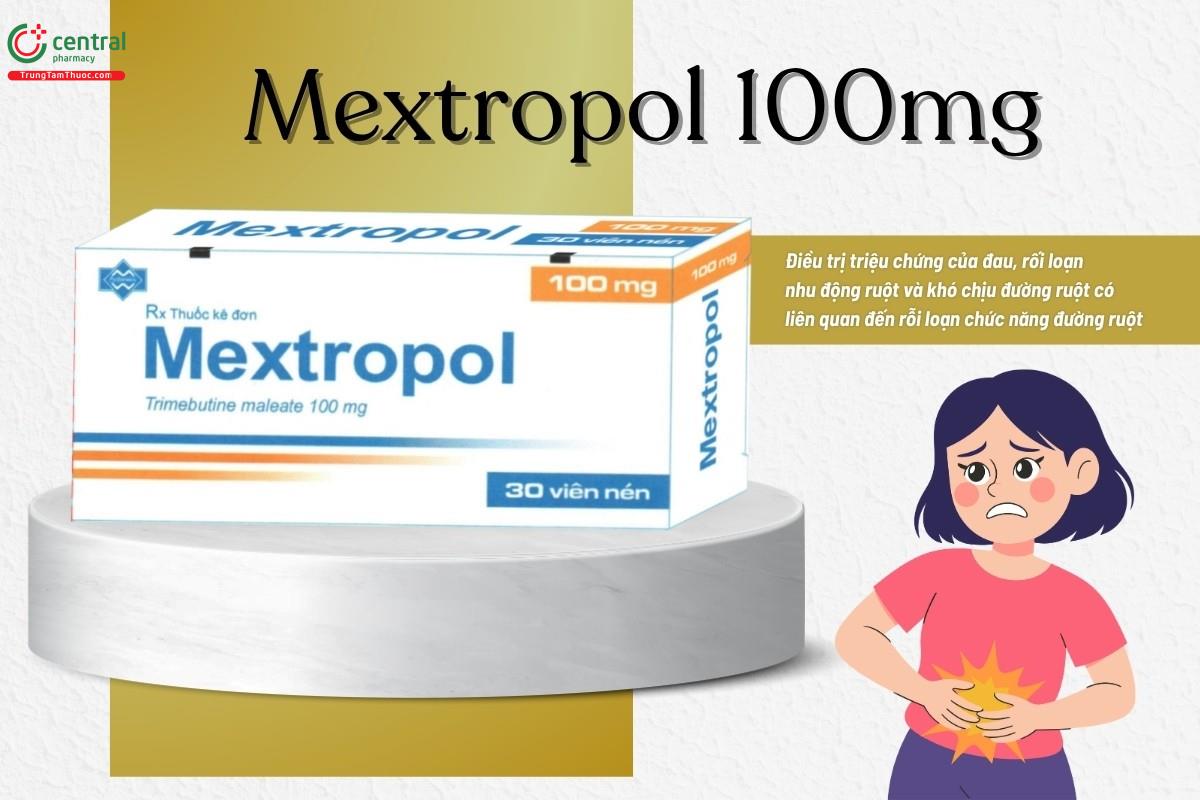 Tác dụng của thuốc Mextropol 100mg