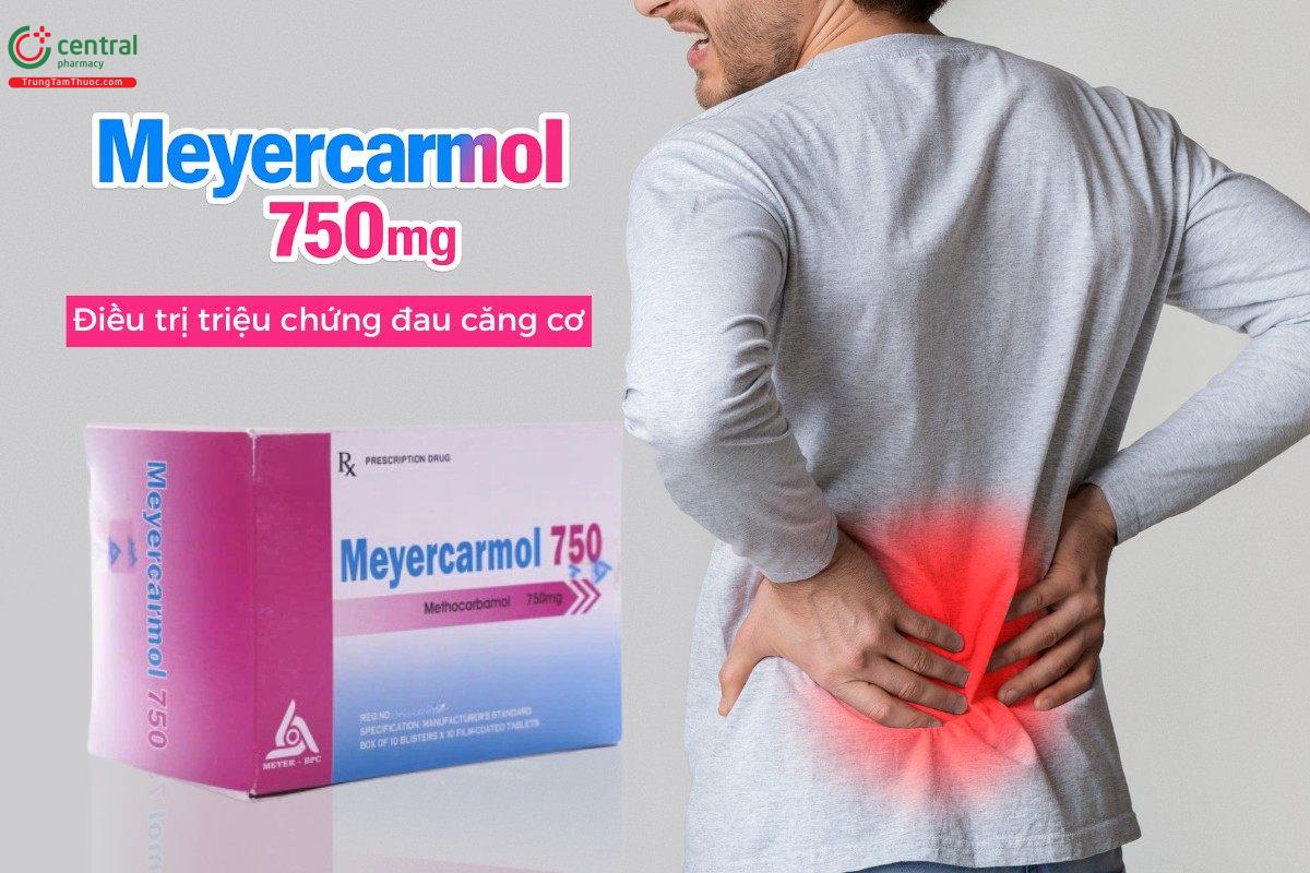 Chỉ định của thuốc Meyercarmol 750mg