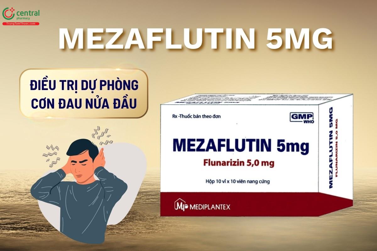 Chỉ định của thuốc Mezaflutin 5mg