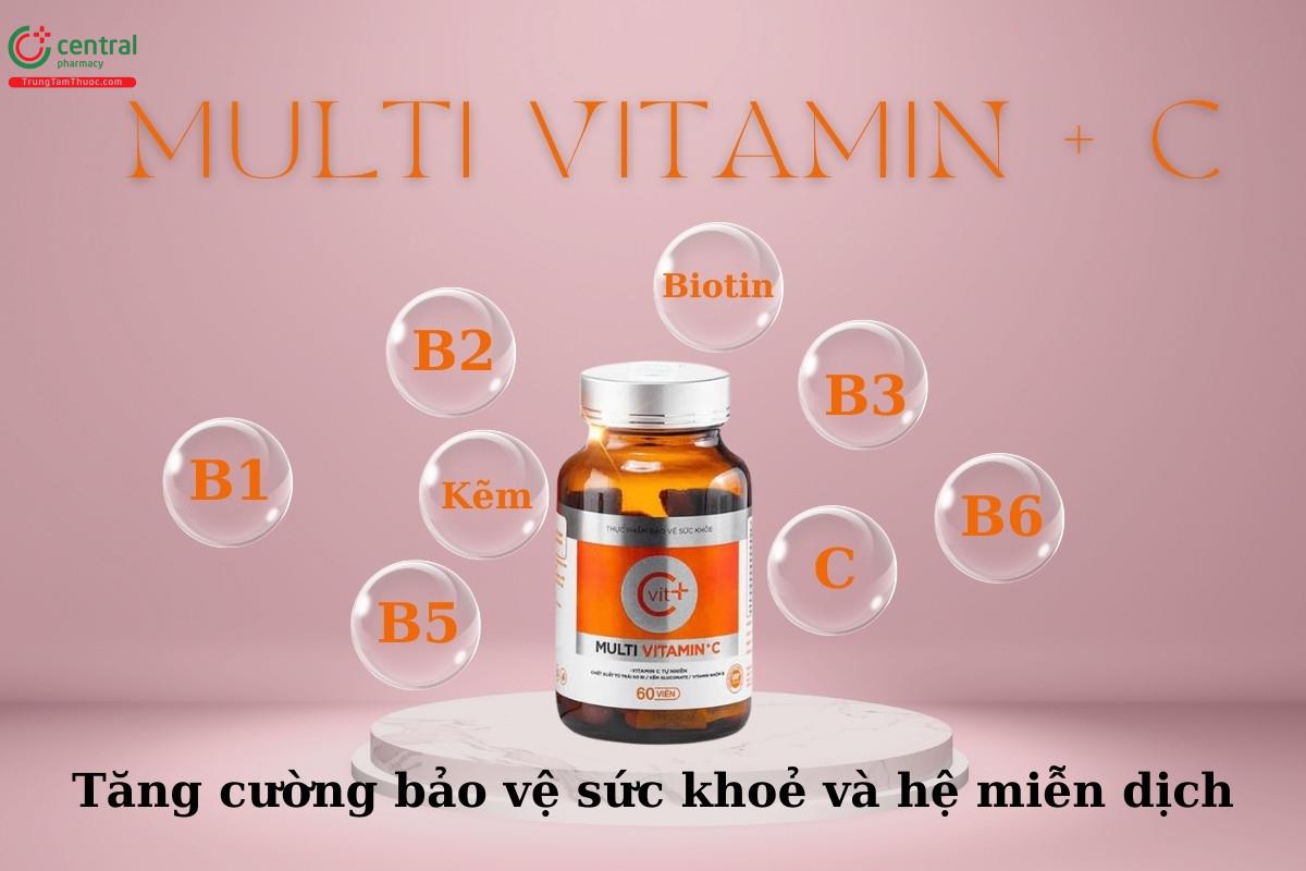 Thuốc Multi Vitamin + C 