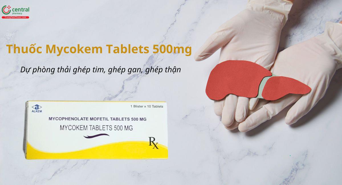 Chỉ định của thuốc Mycokem Tablets 500mg