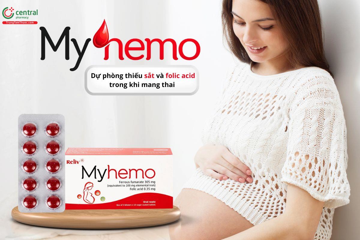 Chỉ định của thuốc Myhemo