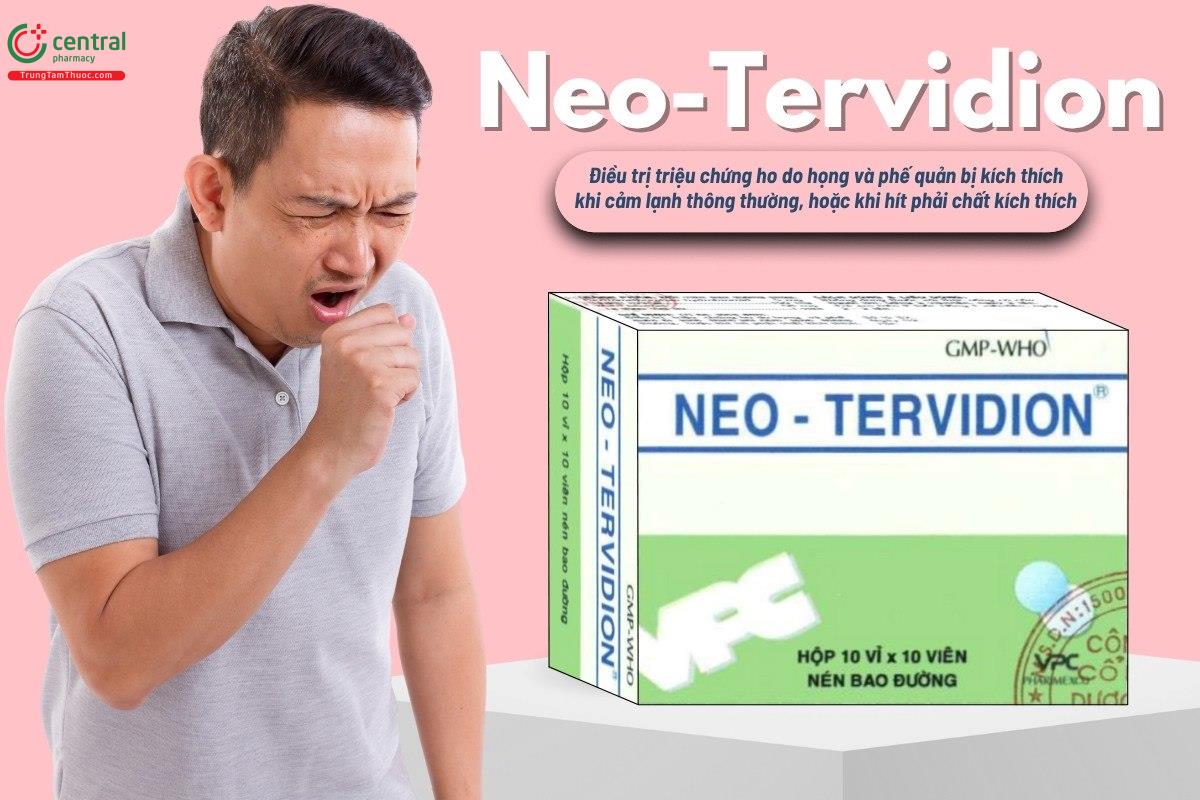 Chỉ định của thuốc Neo-Tervidion