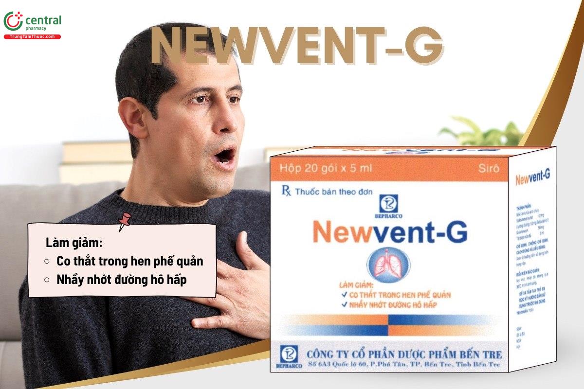 Tác dụng của thuốc Newvent-G