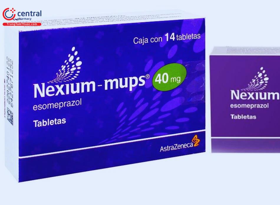 Hình ảnh thuốc Nexium chứa Esomeprazole