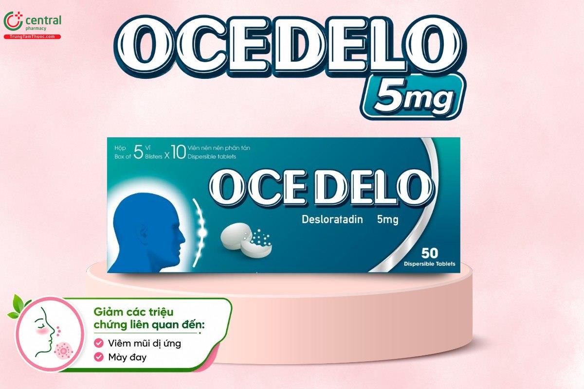 Chỉ định của thuốc Ocedelo 5mg