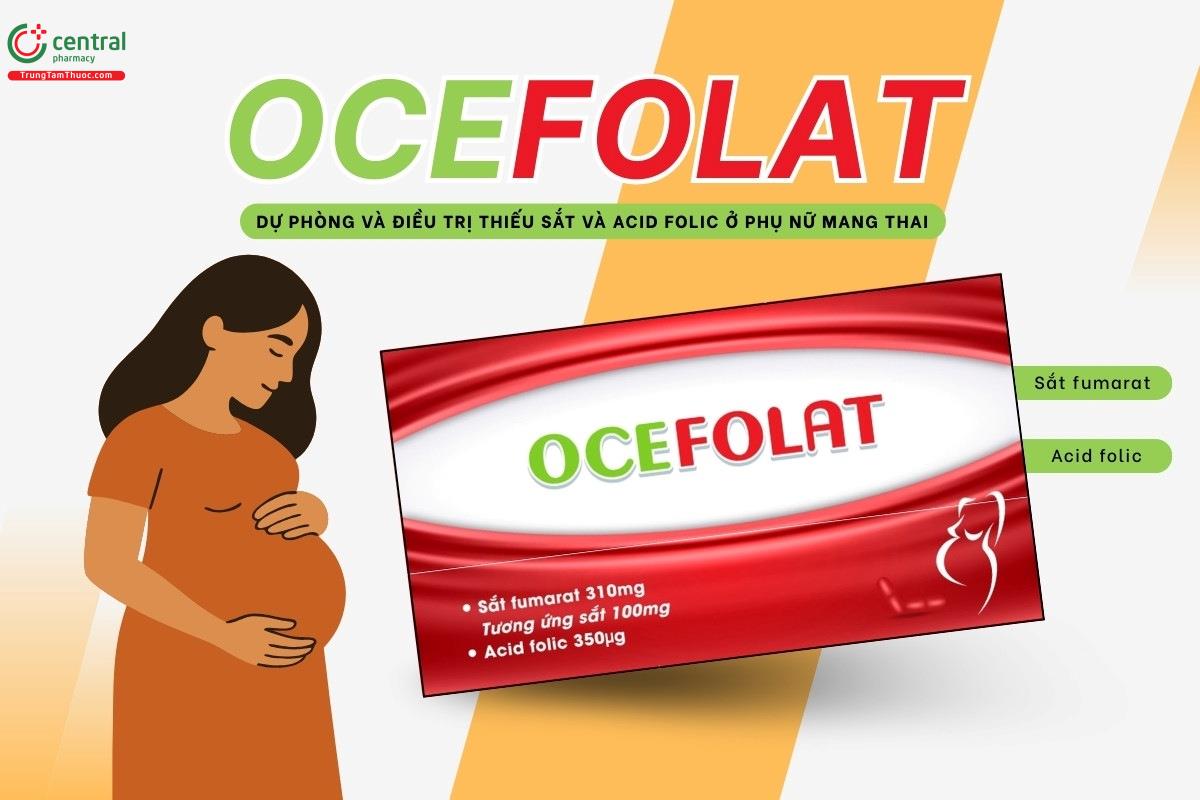 Chỉ định của thuốc Ocefolat