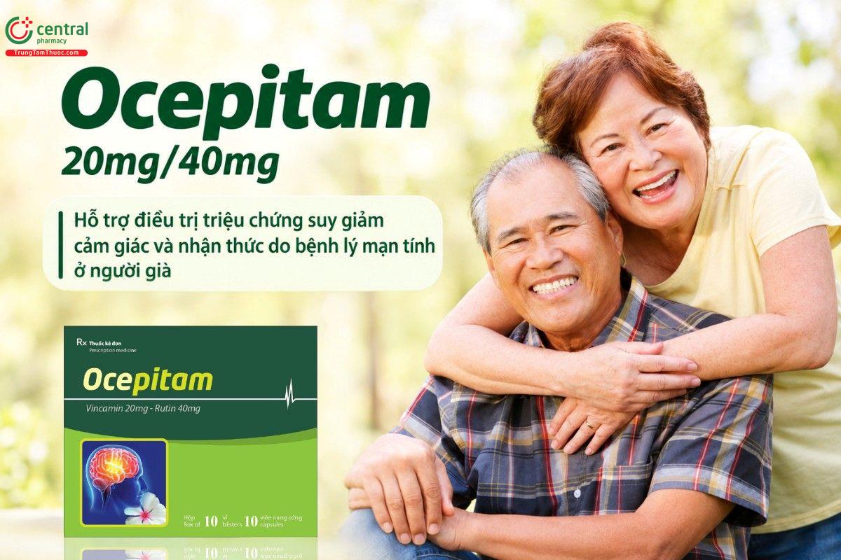 Chỉ định của thuốc Ocepitam 20mg/40mg