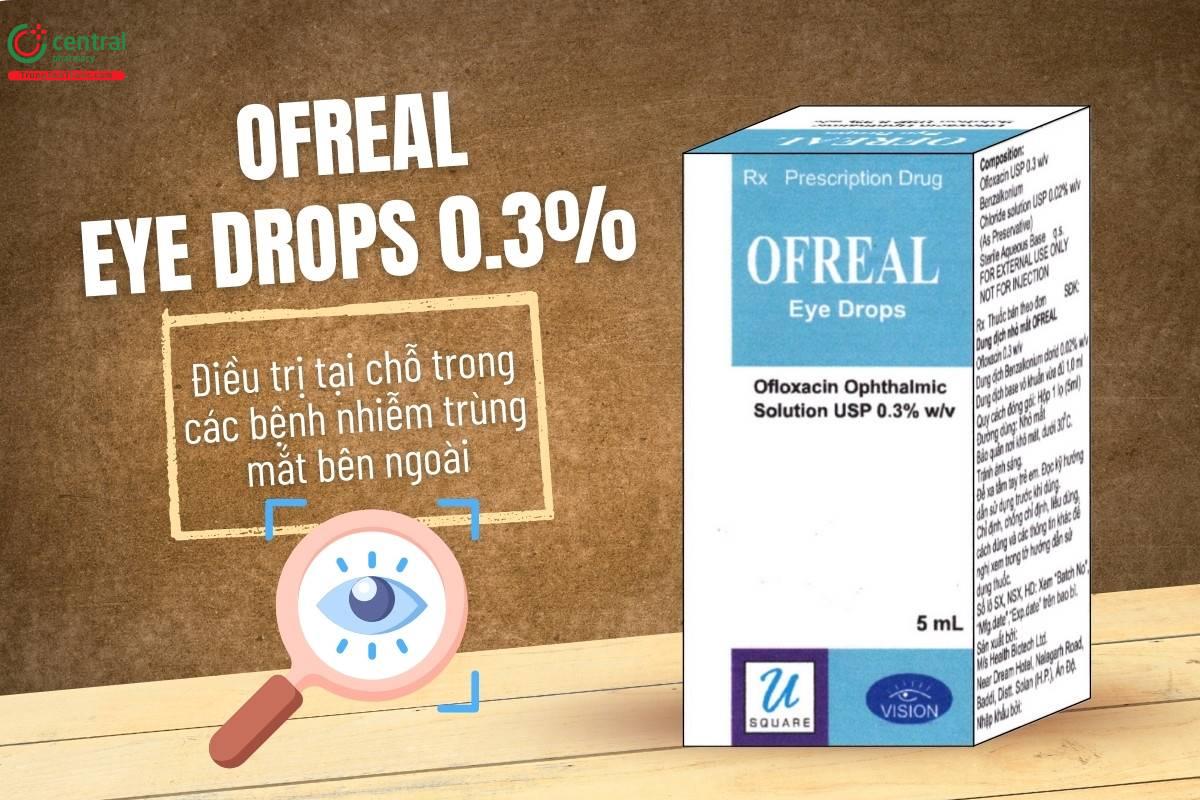 Chỉ định của thuốc Ofreal Eye Drops 0.3%