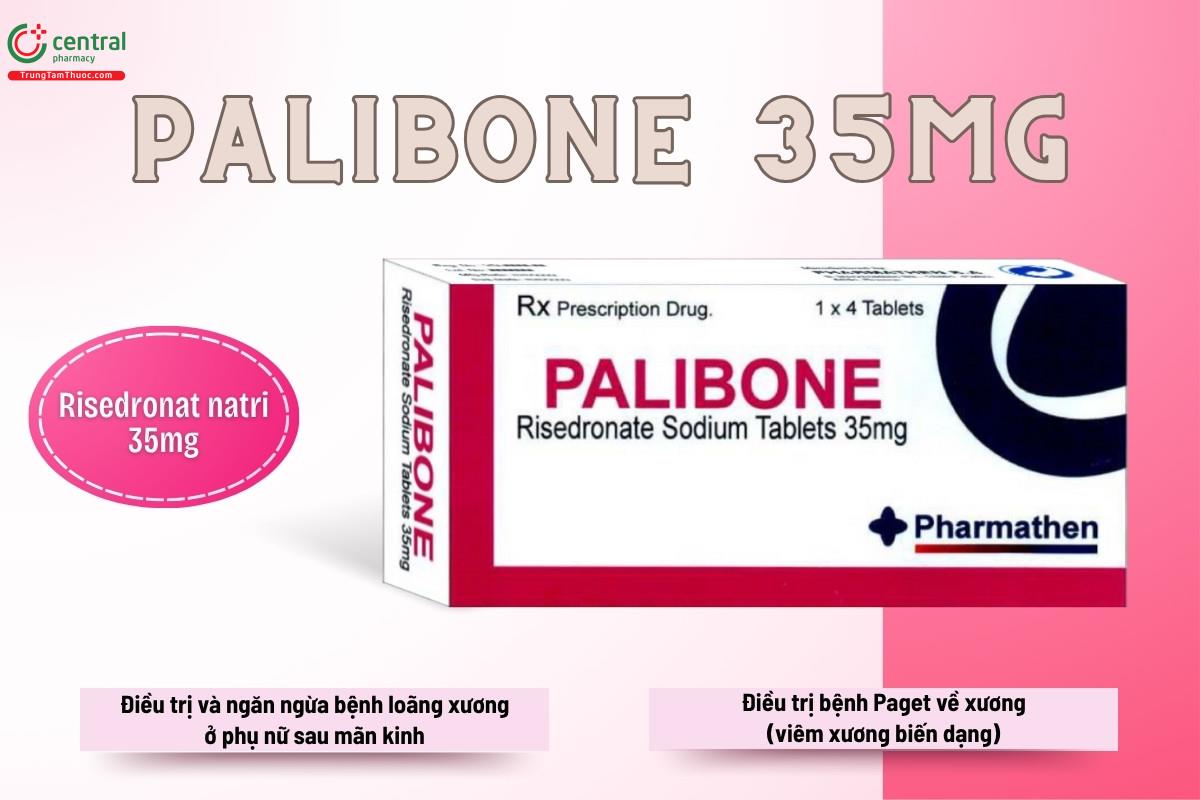 Chỉ định của thuốc Palibone 35mg