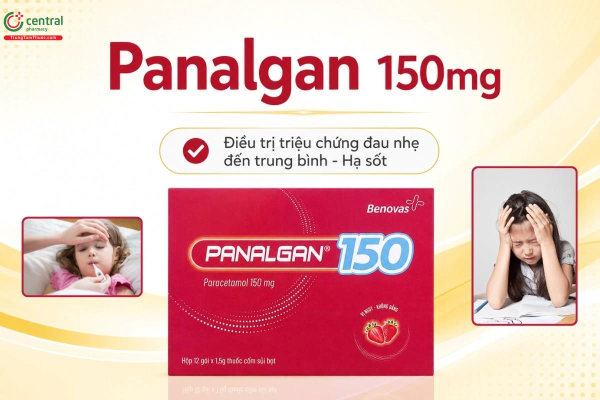 Chỉ định của thuốc Panalgan 150mg