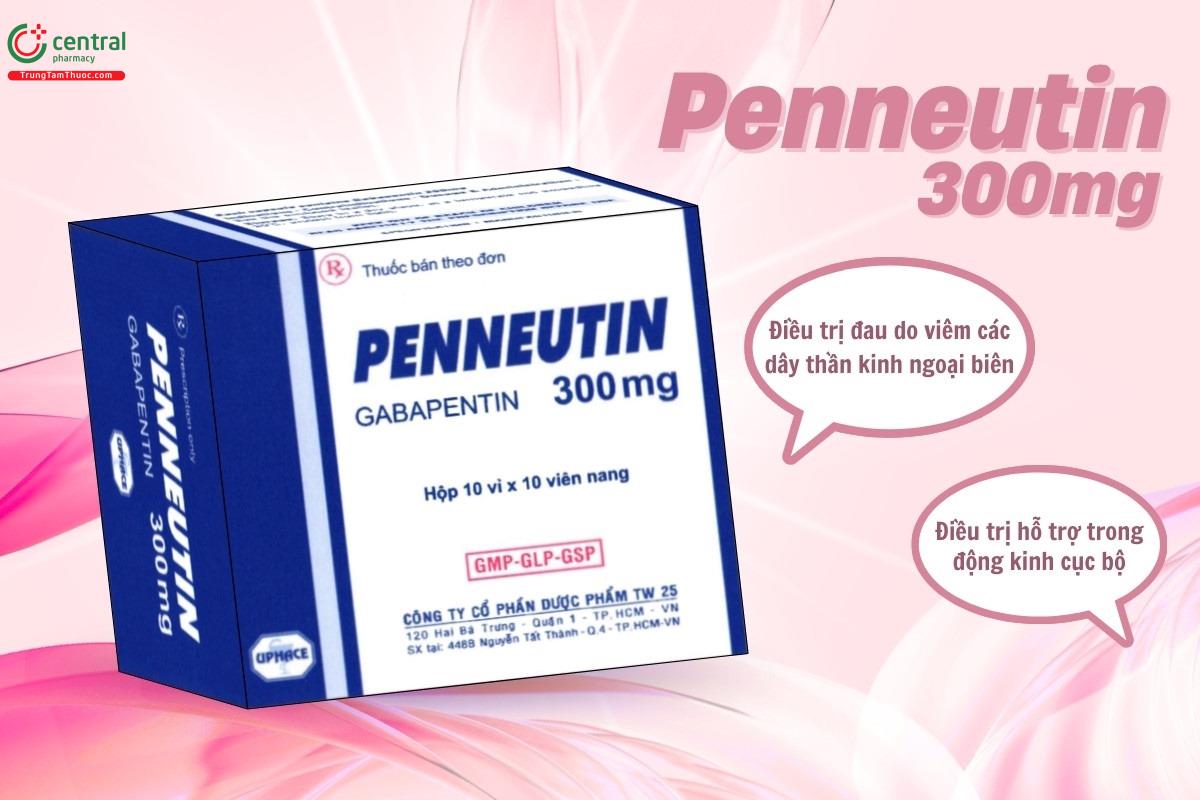Chỉ định của thuốc Penneutin 300mg