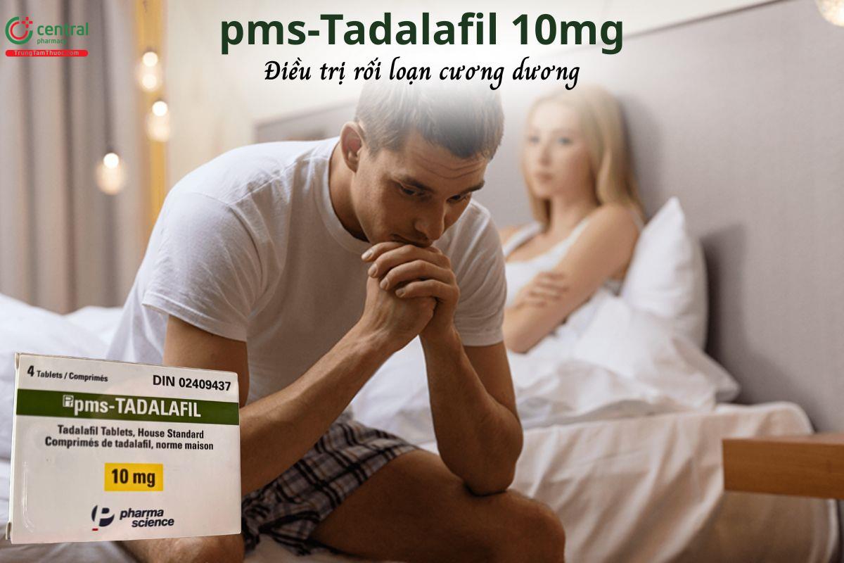 Thuốc pms-Tadalafil 10mg điều trị rối loạn cương dương