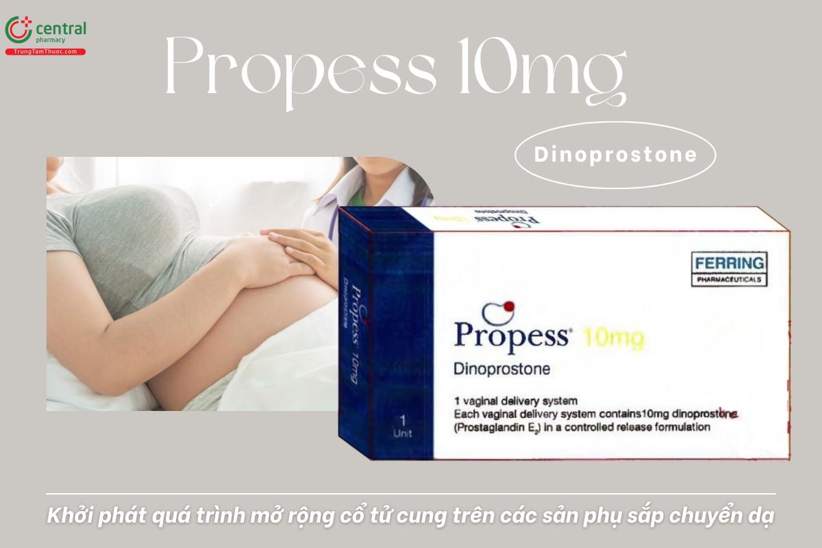 Tác dụng của thuốc Propess 10mg