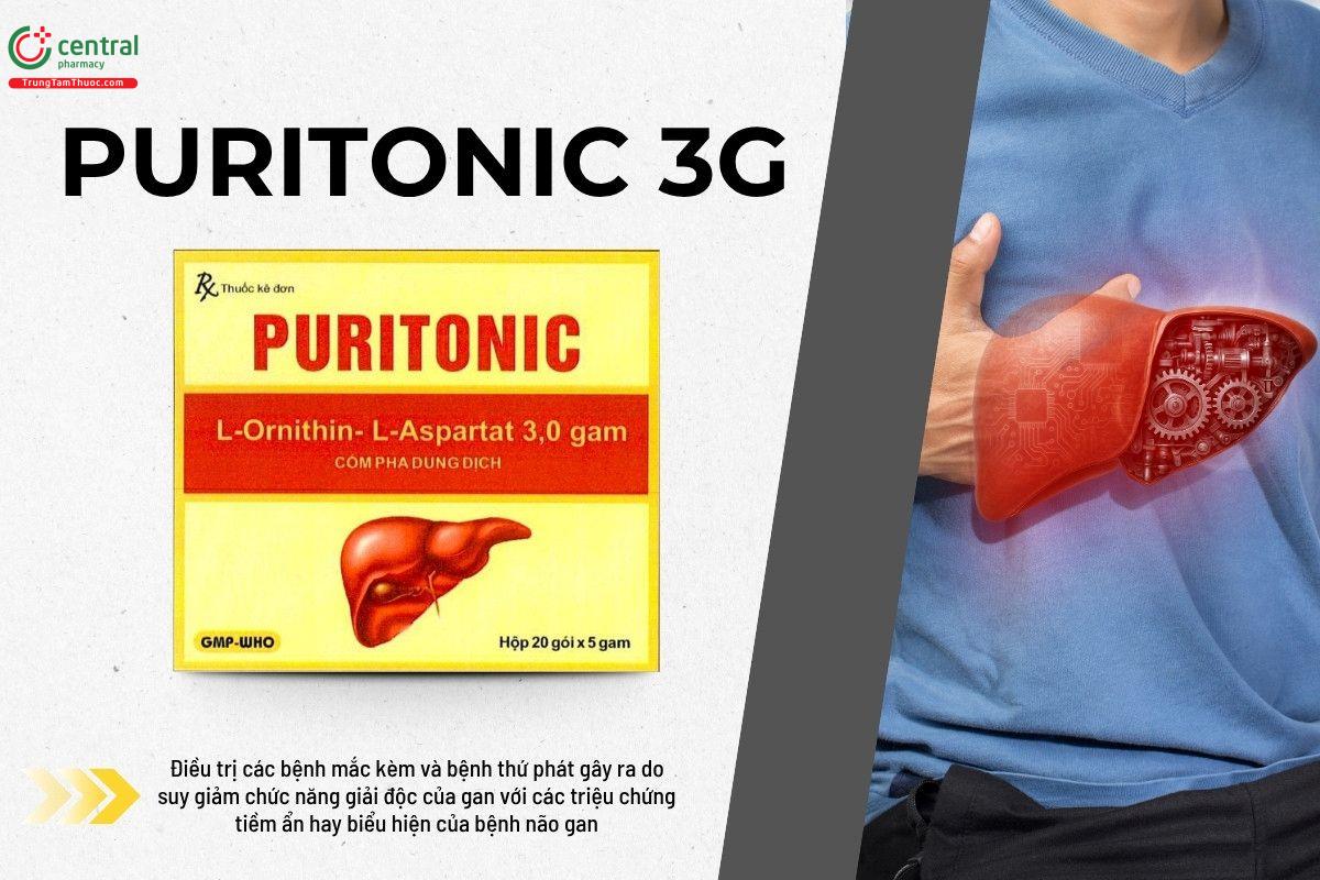 Chỉ định của thuốc Puritonic 3g