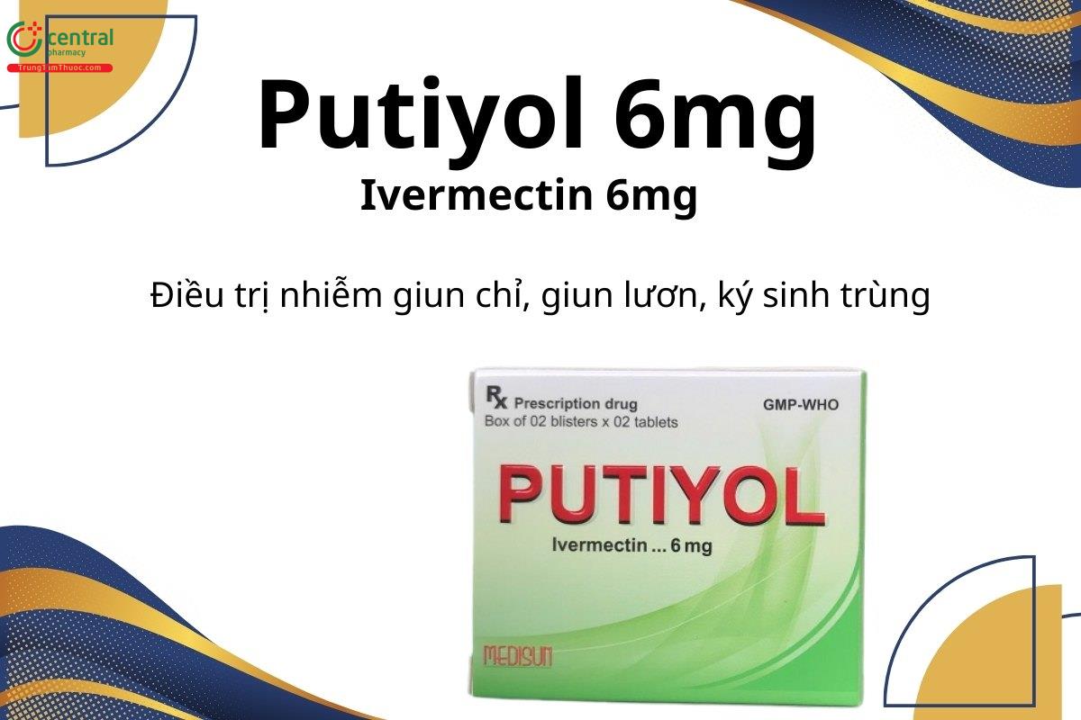 Thuốc putiyol 6mg