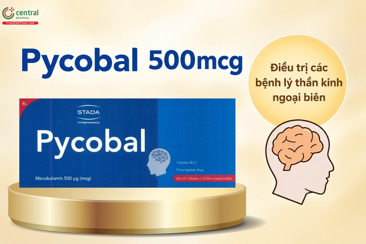 Chỉ định của thuốc Pycobal 500mcg
