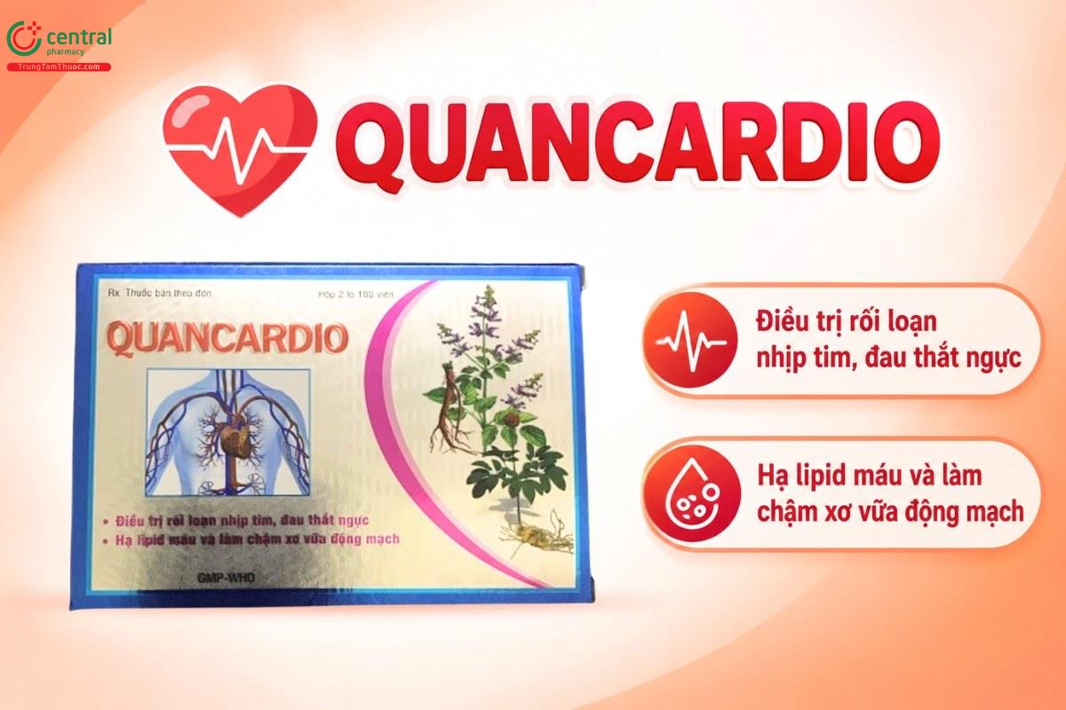 Chỉ định của thuốc Quancardio