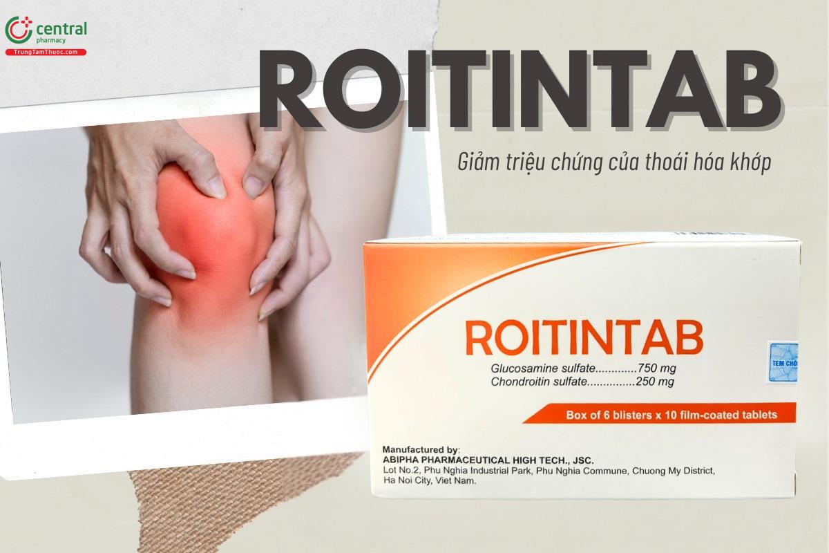 Thuốc Roitintab làm giảm triệu chứng của thoái hóa khớp gối