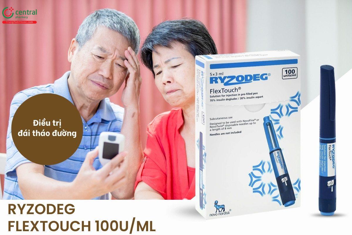 Thuốc Ryzodeg FlexTouch 100U/ml điều trị đái tháo đường