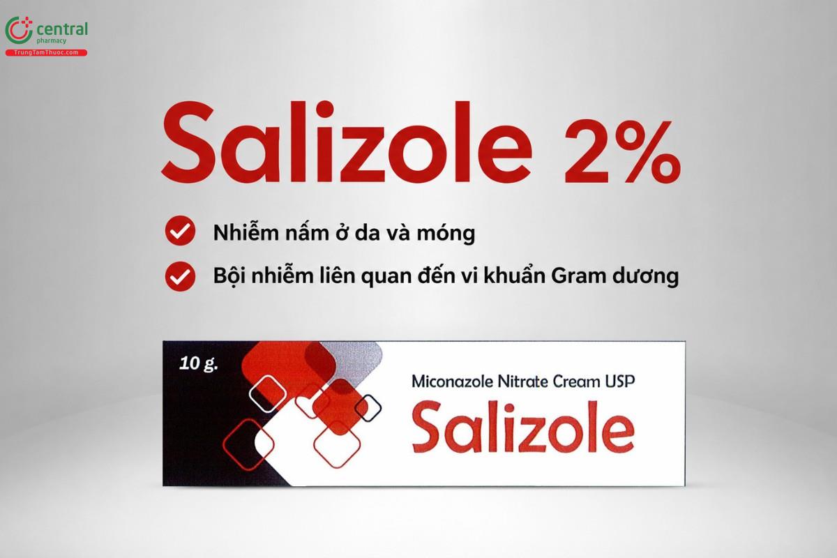 Chỉ định của thuốc Salizole 2%