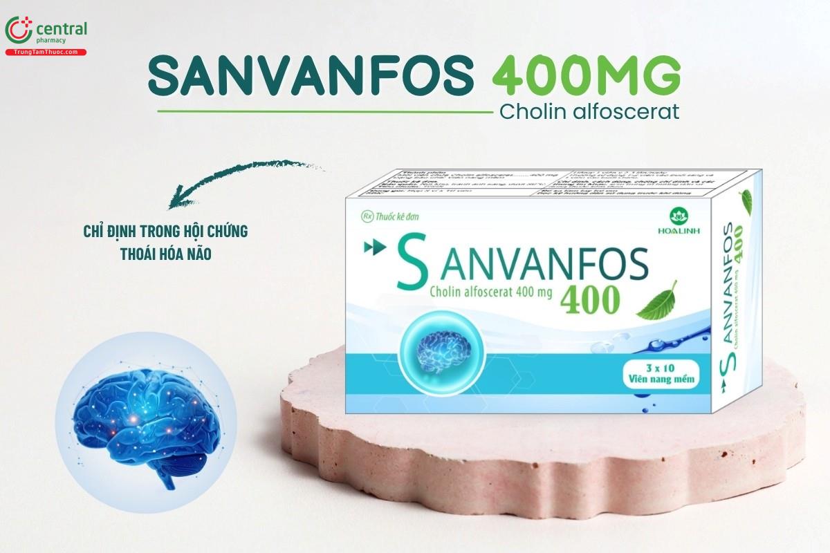 Chỉ định của thuốc Sanvanfos 400mg