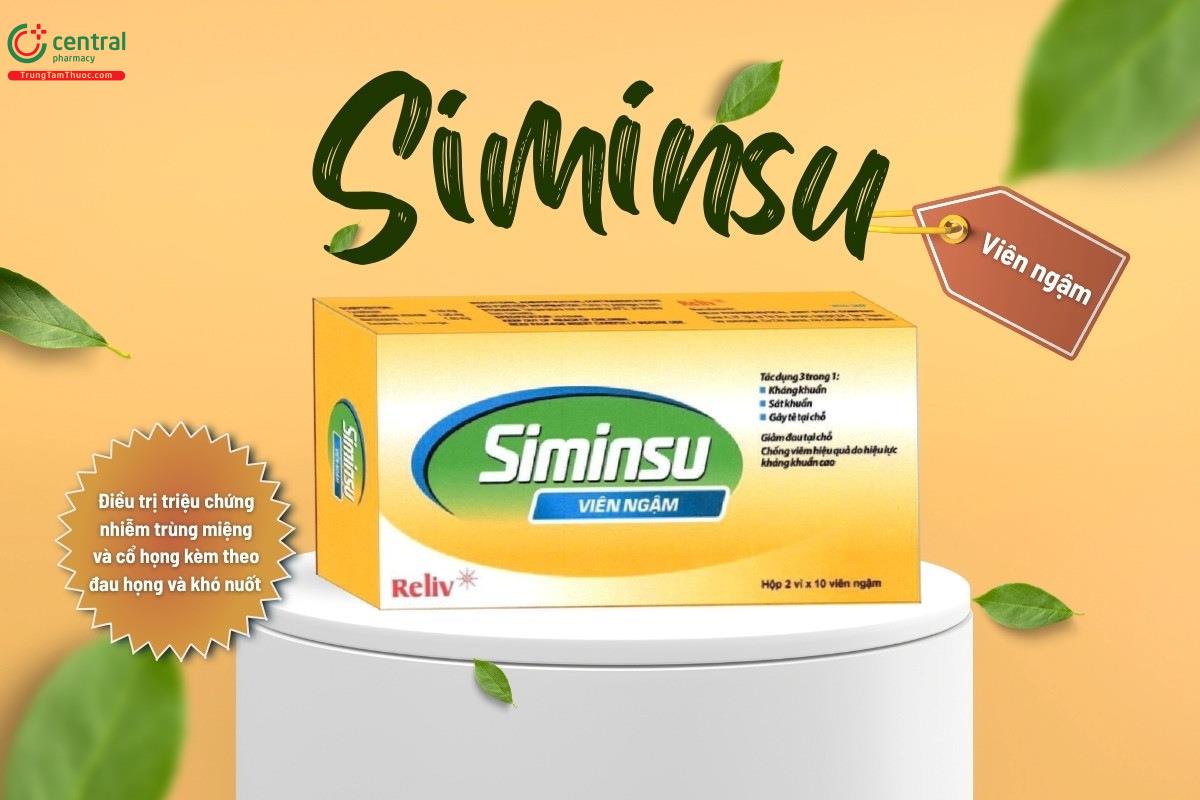 Chỉ định của thuốc Siminsu
