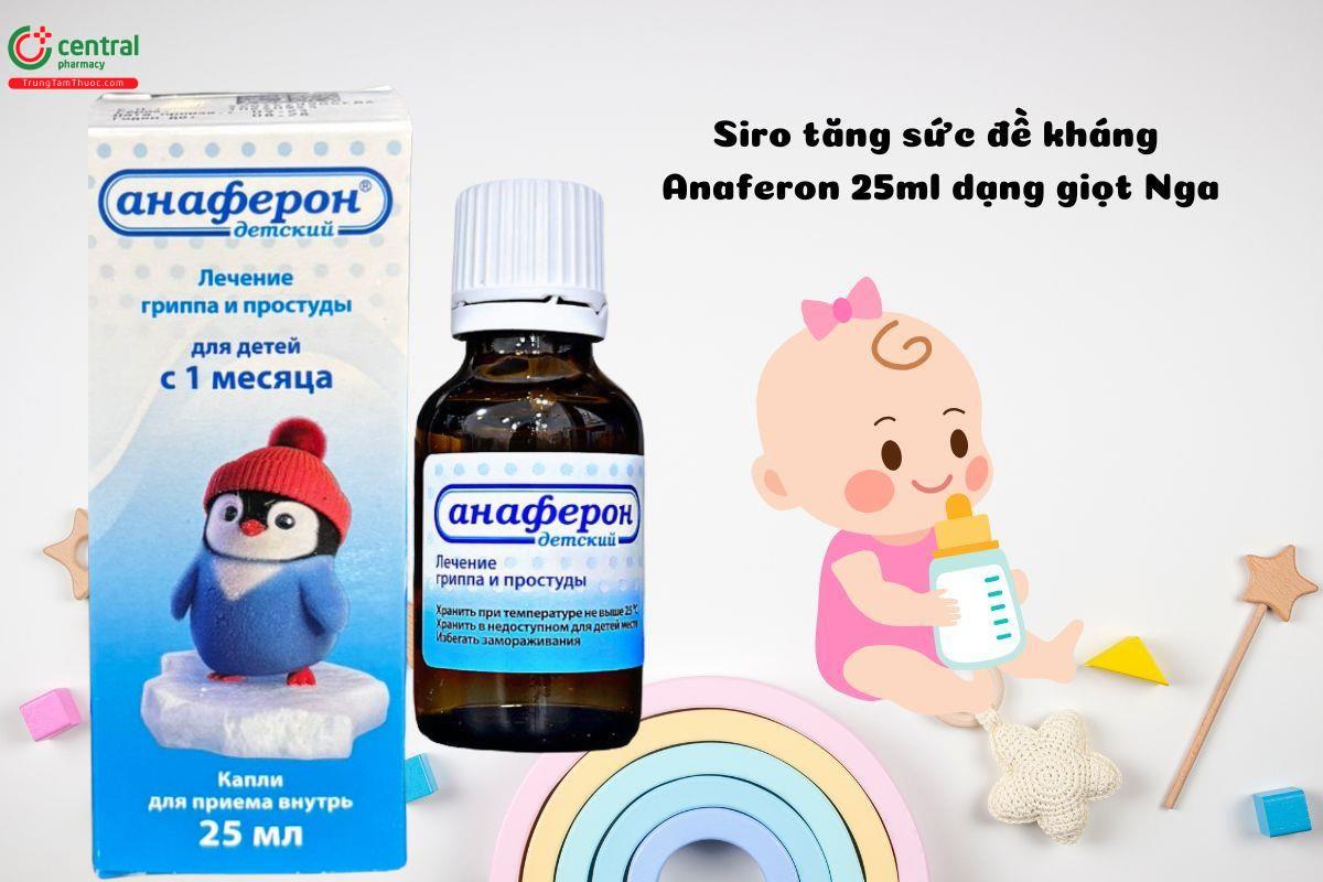 Thuốc Siro Anaferon - Điều trị và dự phòng nhiễm virus cho trẻ em