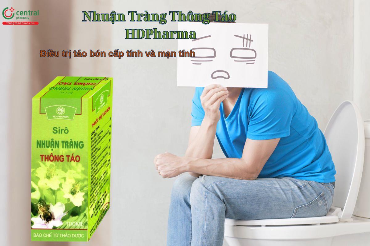 Thuốc Nhuận Tràng Thông Táo HDPharma điều trị táo bón, khó tiêu