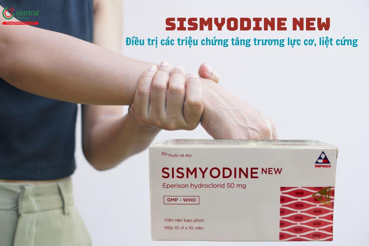 Thuốc Sismyodine New điều trị các triệu chứng tăng trương lực cơ, liệt cứng