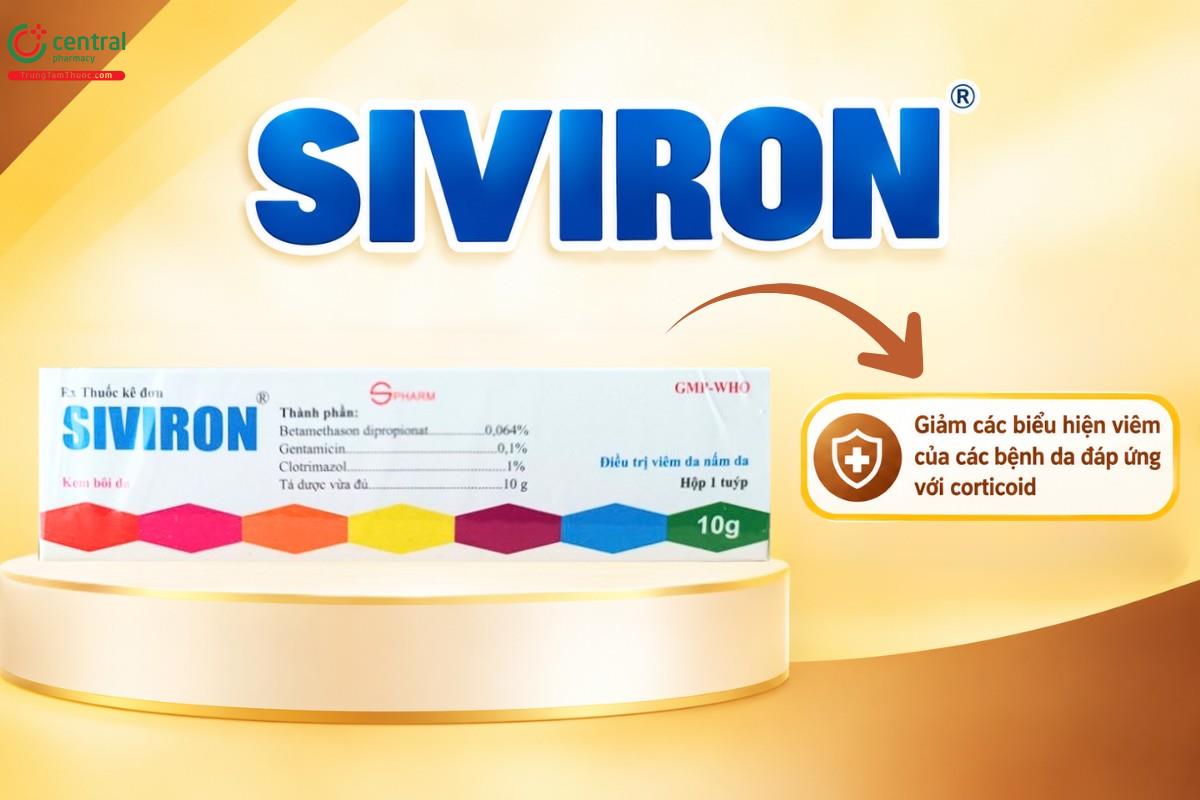 Chỉ định của thuốc Siviron
