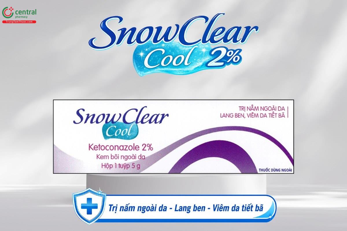 Chỉ định của thuốc SnowClear Cool 2%