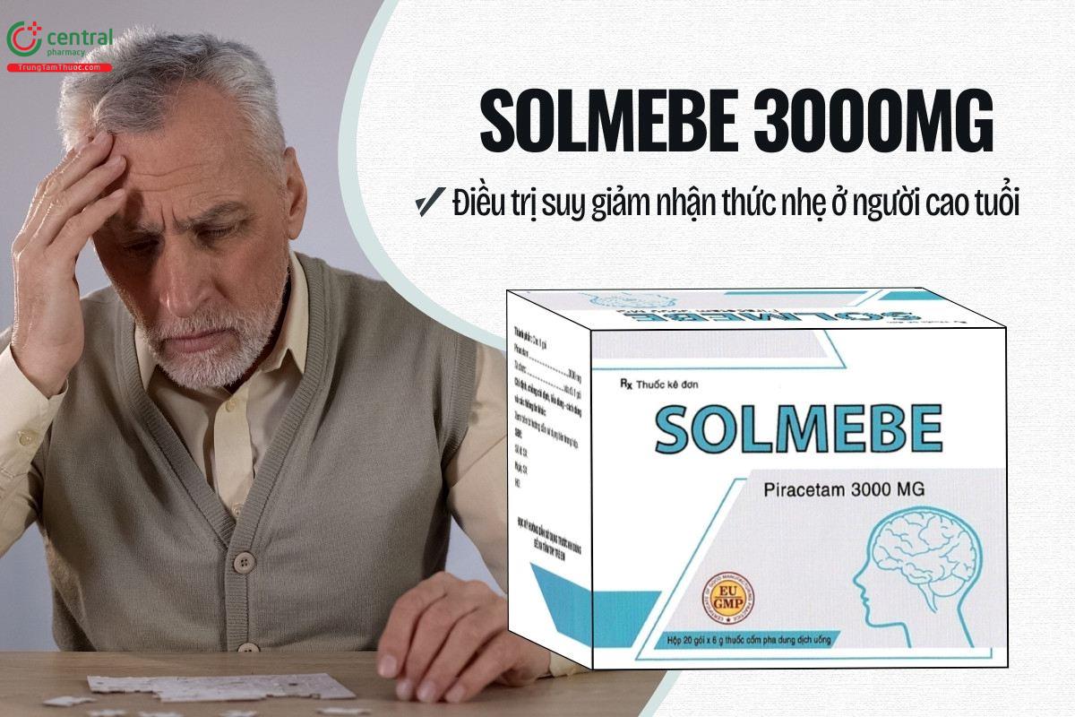 Chỉ định của thuốc Solmebe 3000mg