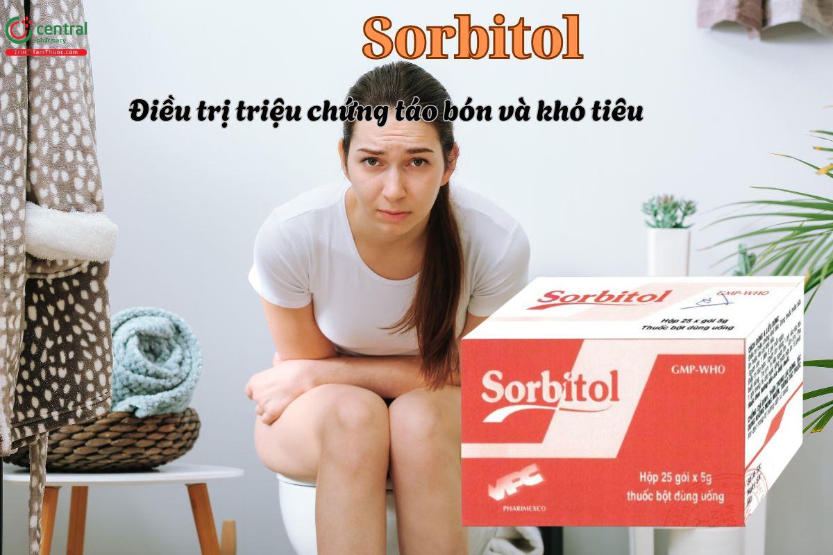 Thuốc Sorbitol 5g Dược Cửu Long điều trị táo bón