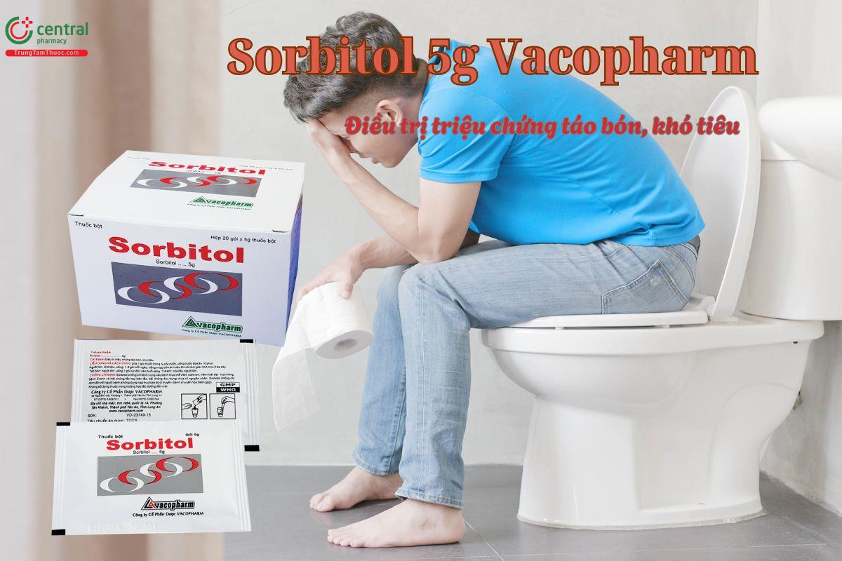 Thuốc Sorbitol 5g Vacopharm điều trị táo bón
