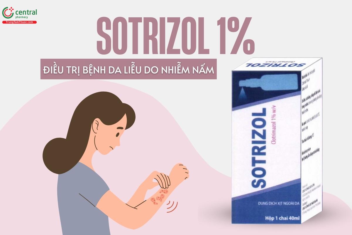 Chỉ định của Sotrizol 1%