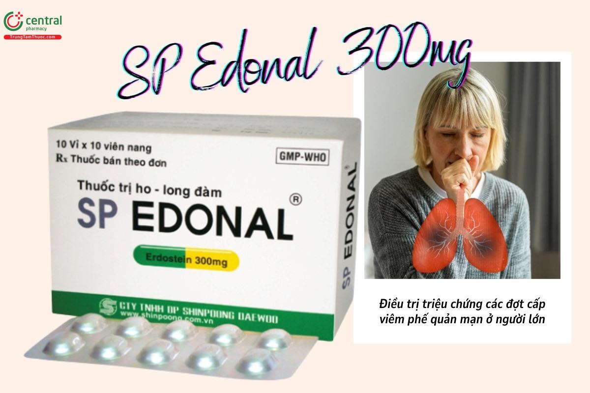 Chỉ định của thuốc SP Edonal 300mg