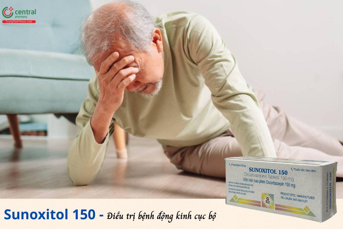 Thuốc Sunoxitol 150 - điều trị bệnh động kinh cục bộ