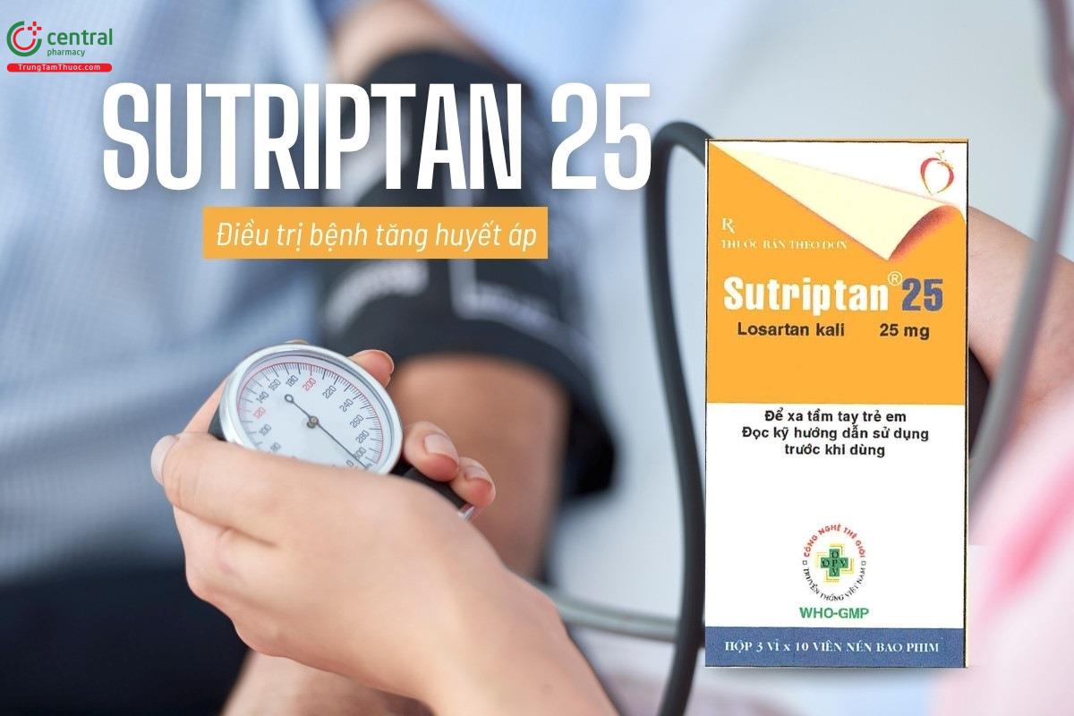 Chỉ định của thuốc Sutriptan 25
