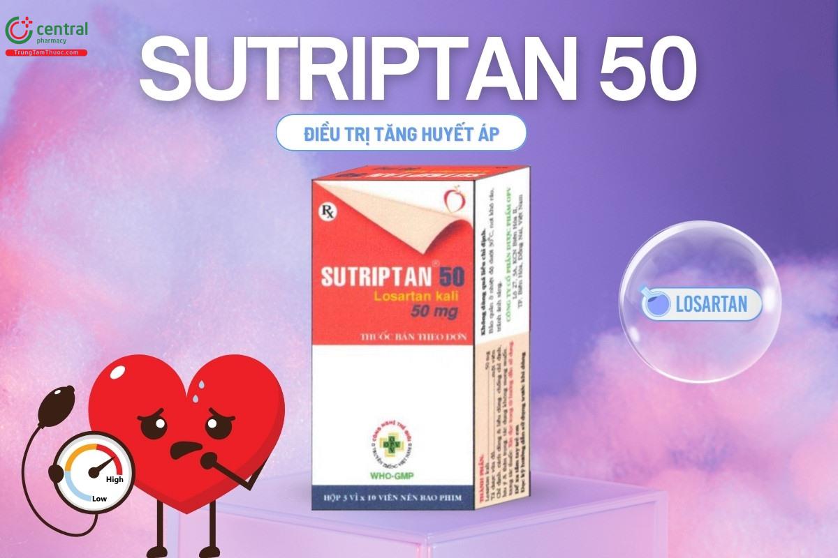 Chỉ định của thuốc Sutriptan 50