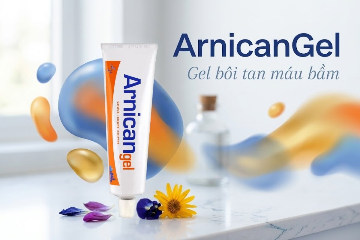 Thuốc chống bầm tím, đau nhức Arnican Gel đến từ Pháp