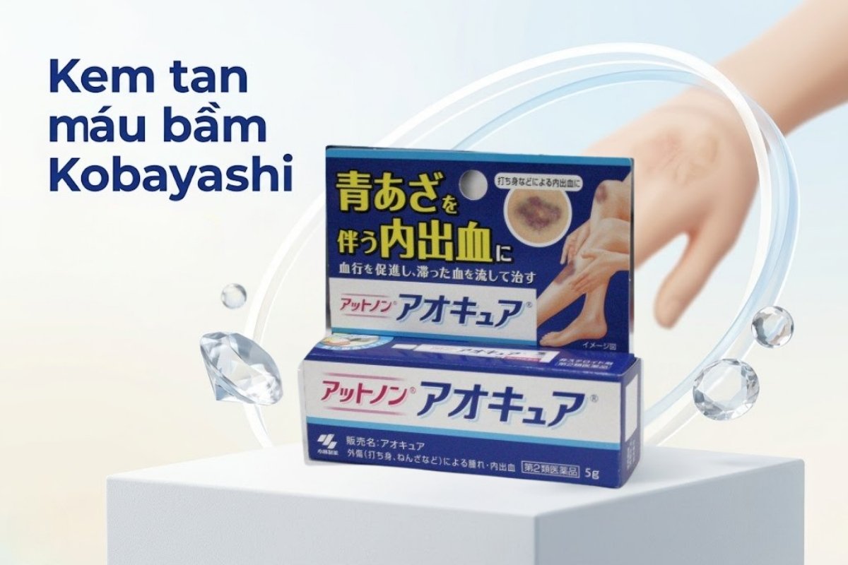 Kem tan vết bầm tím Kobayashi Nhật Bản