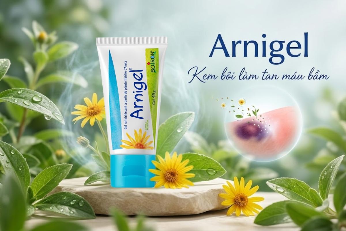 Kem bôi làm tan máu bầm Arnigel