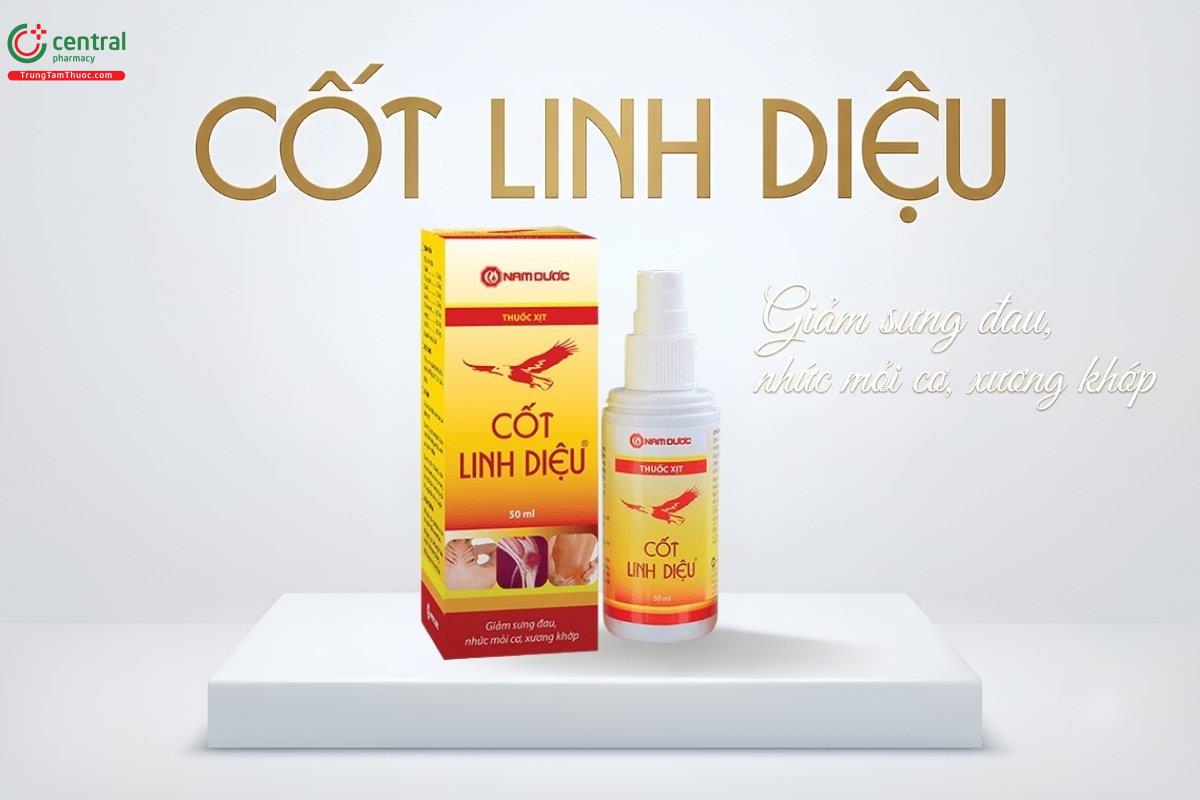Thuốc xịt tan máu bầm Cốt Linh Diệu
