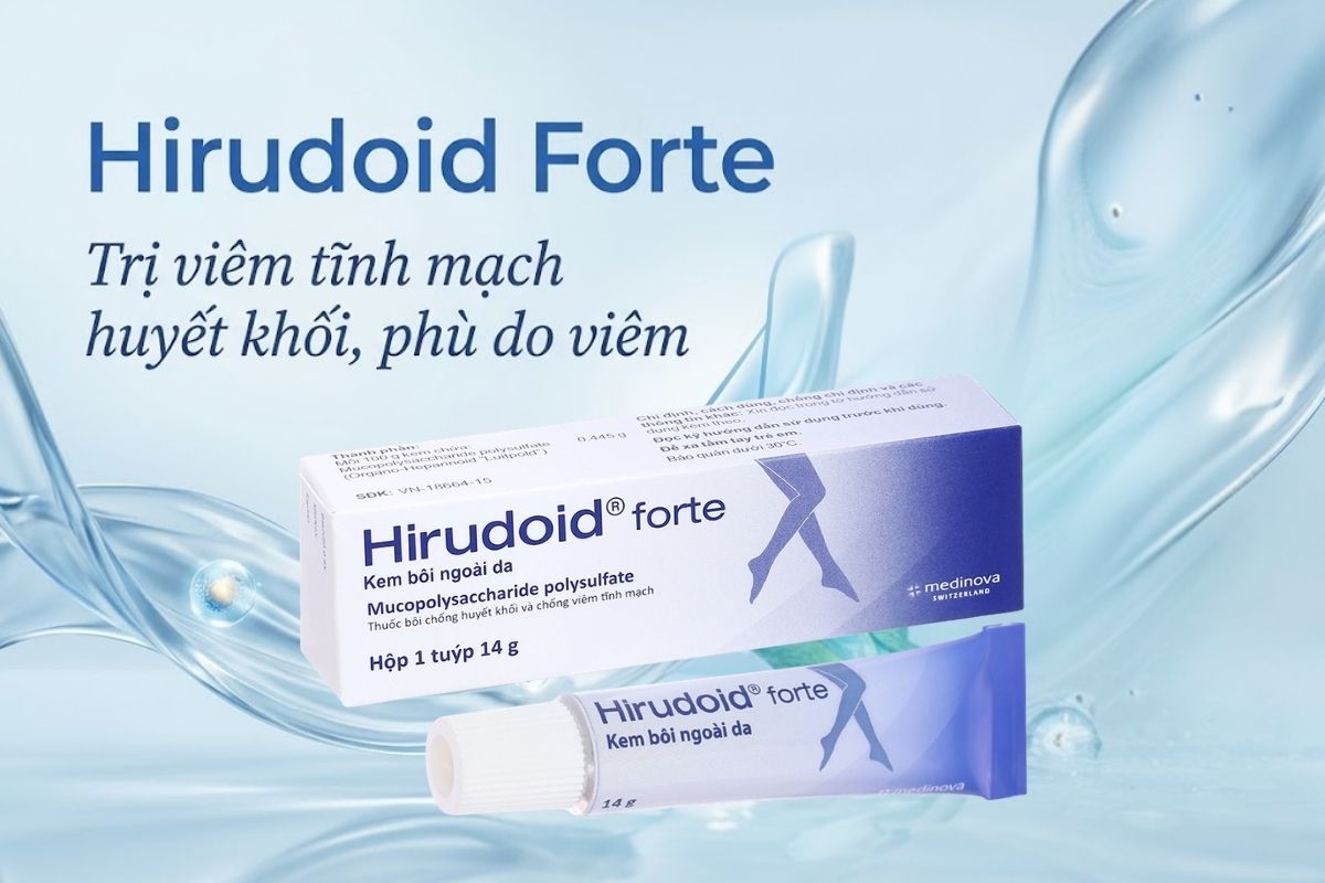 Kem làm tan máu bầm Hirudoid