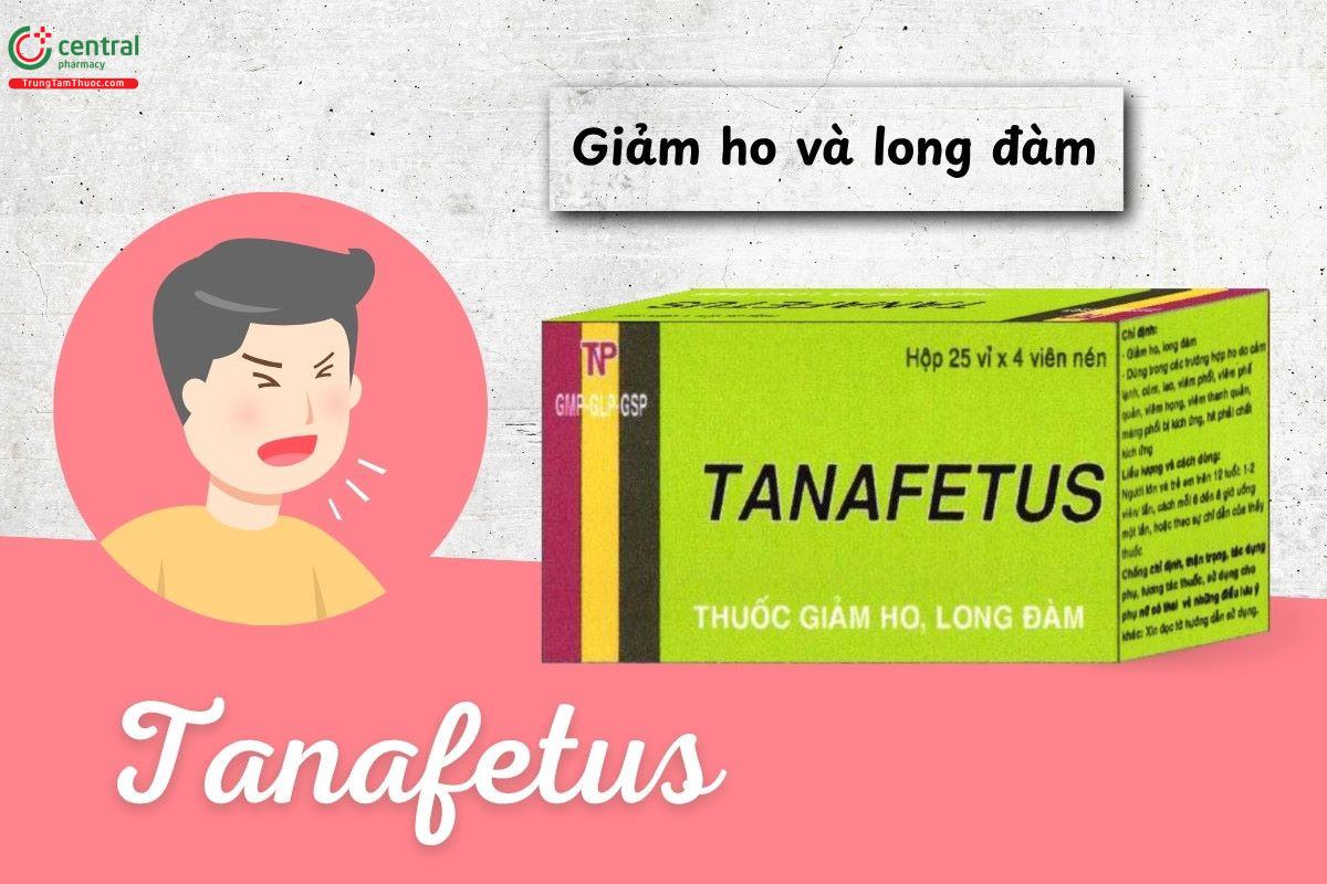 Thuốc Tanafetus giúp giảm ho, long đàm