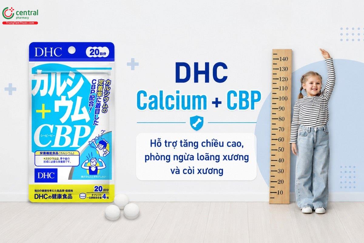 Viên hỗ trợ tăng chiều cao Calcium + CBP