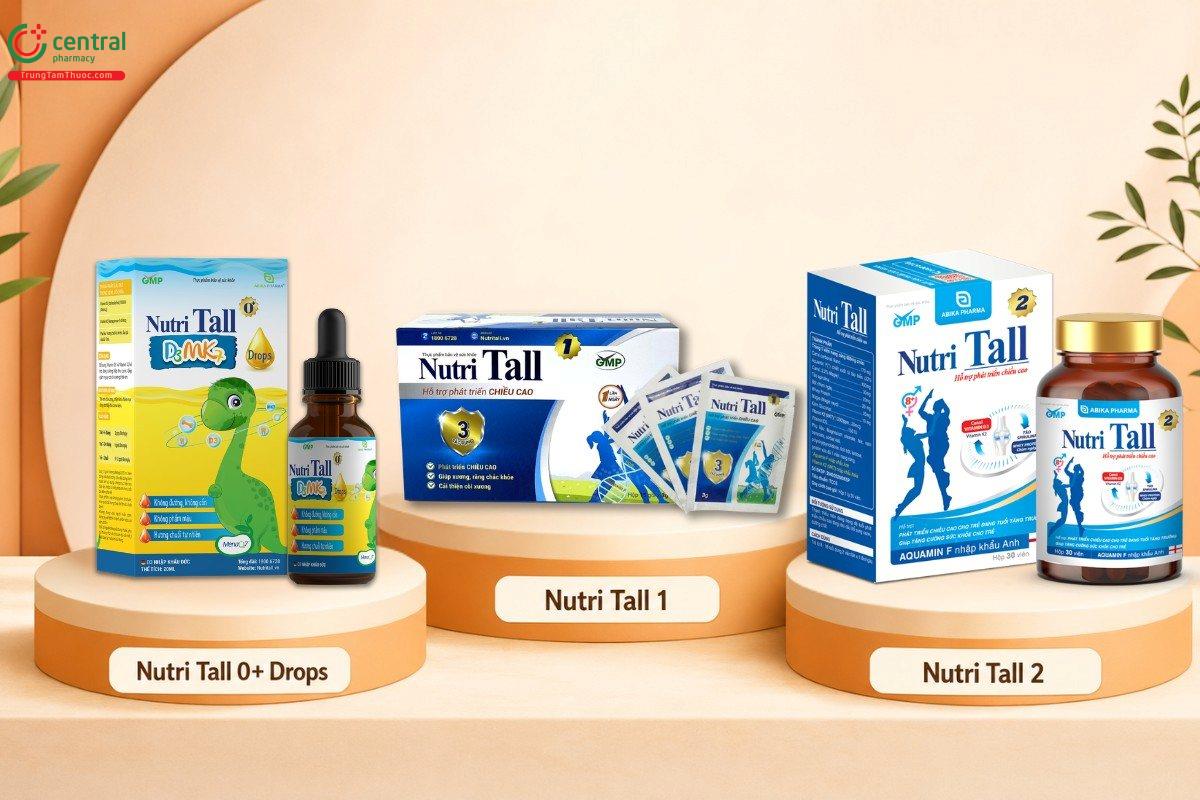 Nutri Tall - Cho trẻ cao lớn, khỏe mạnh